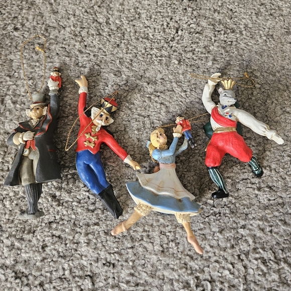 Colorful Nutcracker Ballet Ornaments
